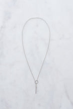 Load image into Gallery viewer, Silver Threader Necklace